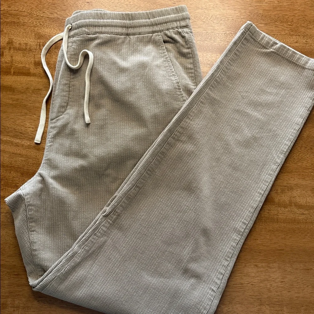 MARINE LAYER Saturday cord pant stone 98%Cotton #65 - Picture 6 of 9